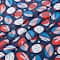 Singer; SINGER Flags on Footballs Printed Ringspun Cotton Fabric; Category:Cotton & Cotton Blend Fabric; Image:3